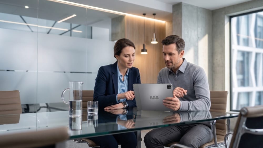 Financial advisors configuring a smart-tech startup business accounting setup for a high-growth venture.